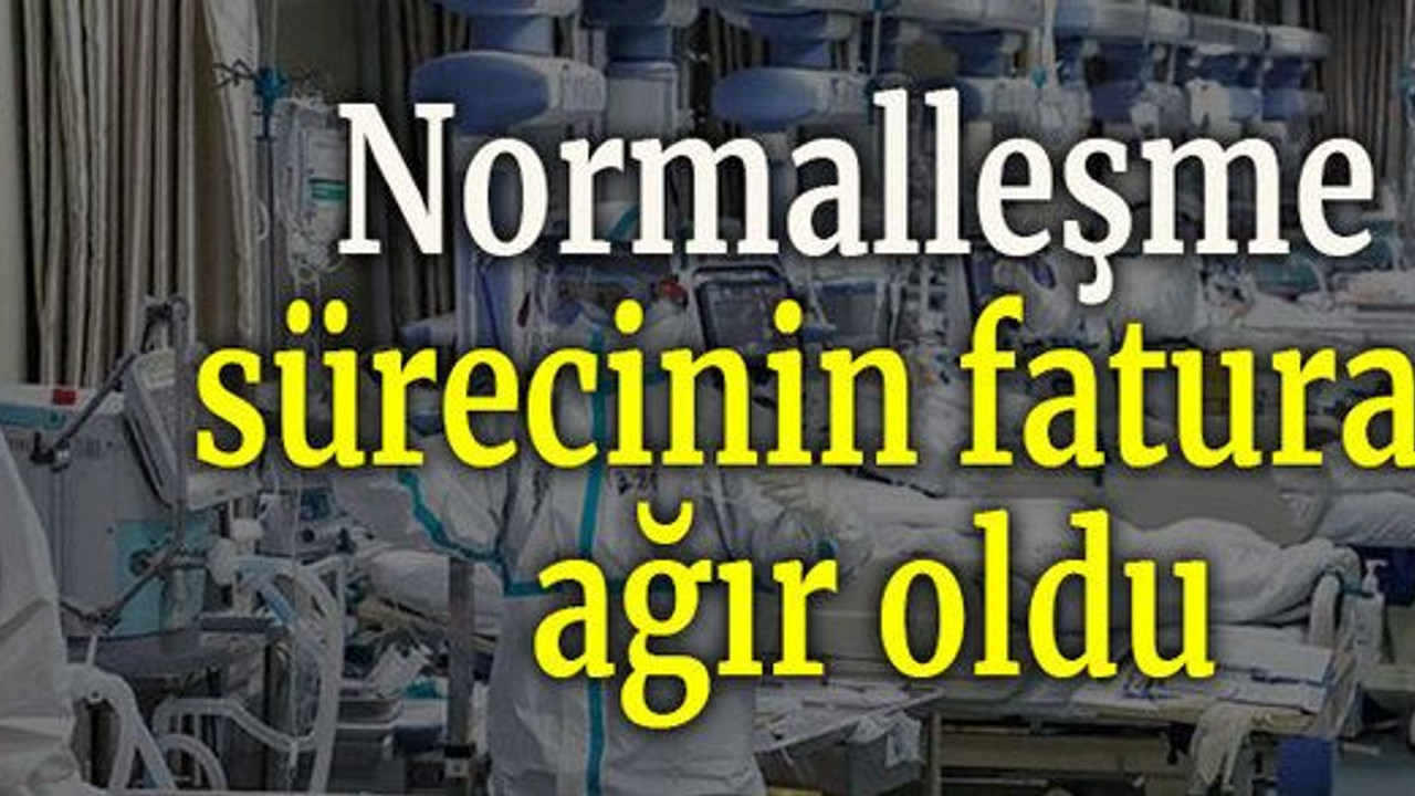 Normalleşme sürecinin faturası ağır oldu